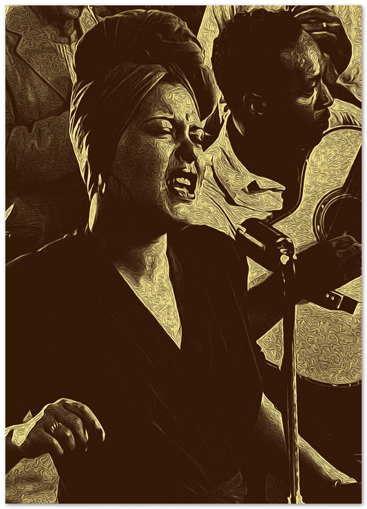 Billie Holiday Retro Vintage #6 - @oizyproduction