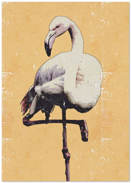 Flamingo Illustration - @ColorizeStudio