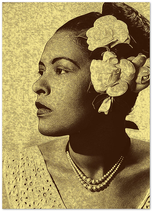 Beautiful Billie Holiday Retro Vintage #7 - @oizyproduction