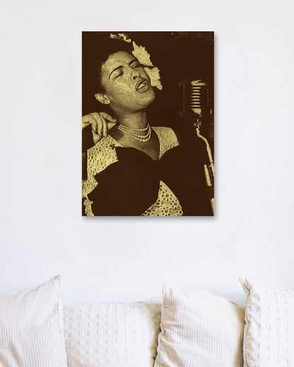 Billie Holiday Retro Vintage #8 - @oizyproduction