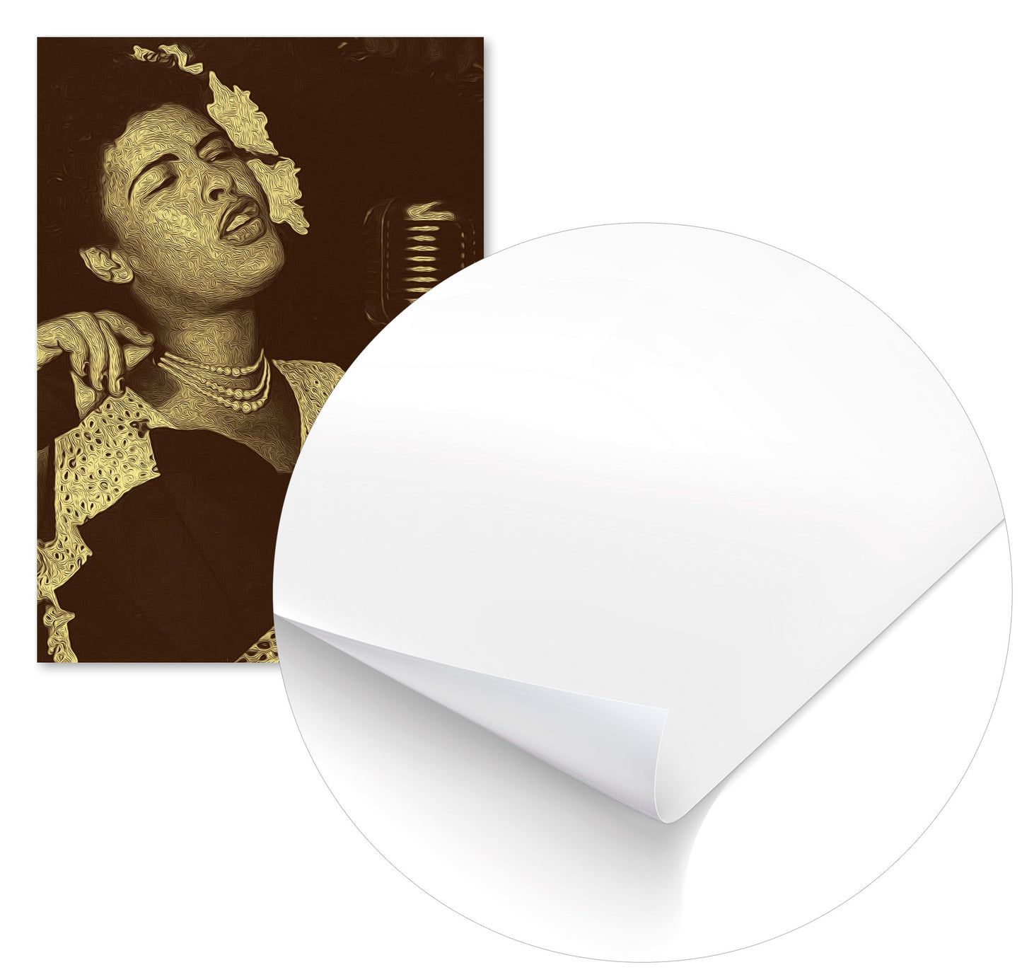 Billie Holiday Retro Vintage #8 - @oizyproduction