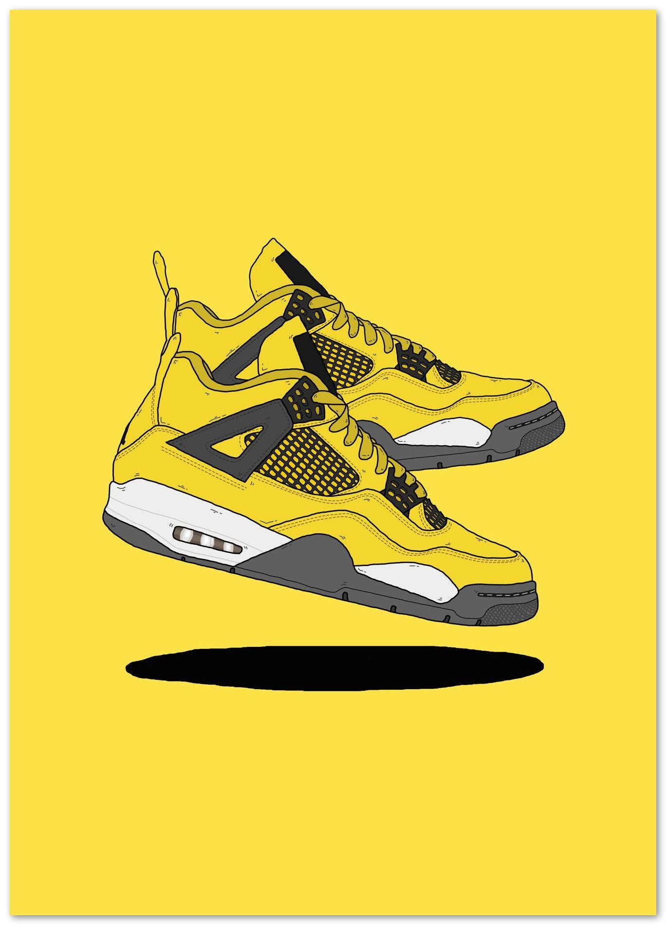 jordan 4 yellow - @SNEAKHEAD