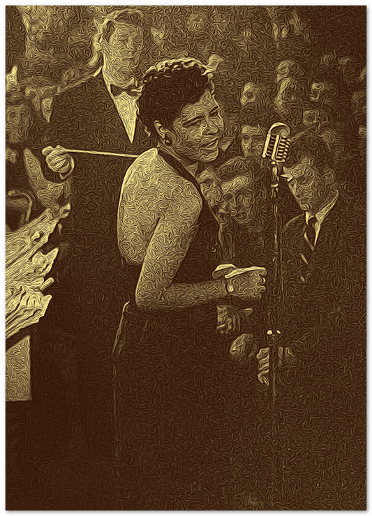 Billie Holiday sings at Theater Retro Vintage #9 - @oizyproduction