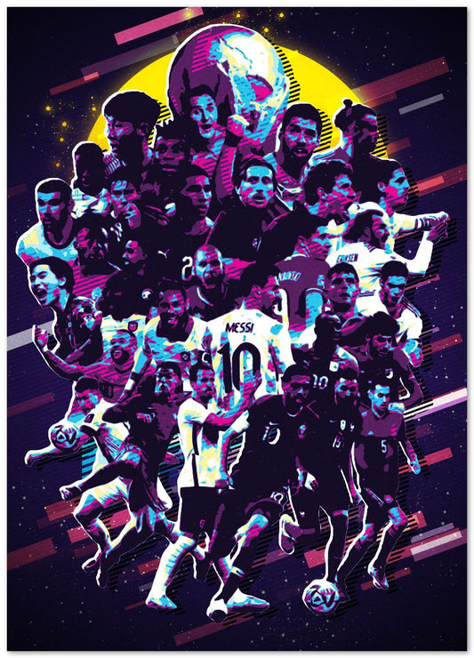 Football Stars - @ColorizeStudio