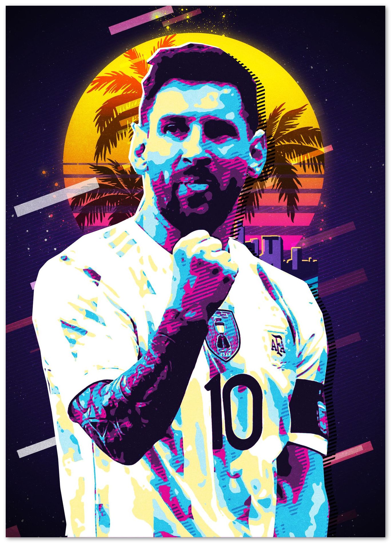 Leo Messi Celebration - @ColorizeStudio