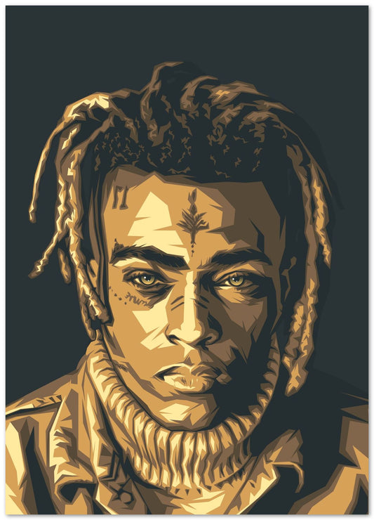 XXX Tentacion Rapper Pop Art - @LuckyDream