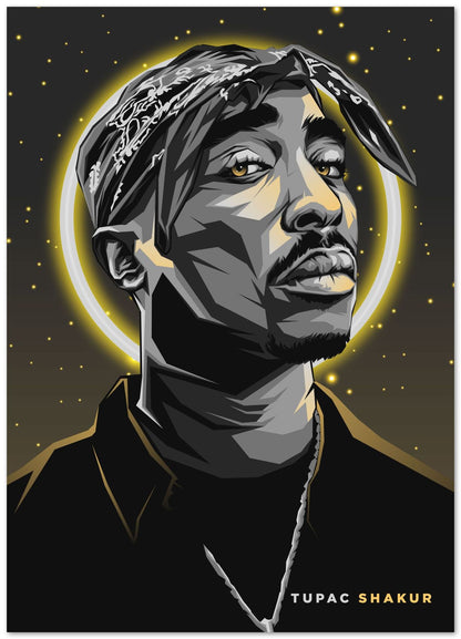 Tupac Shakur 2Pac Hip Hop Rapper  - @LuckyDream