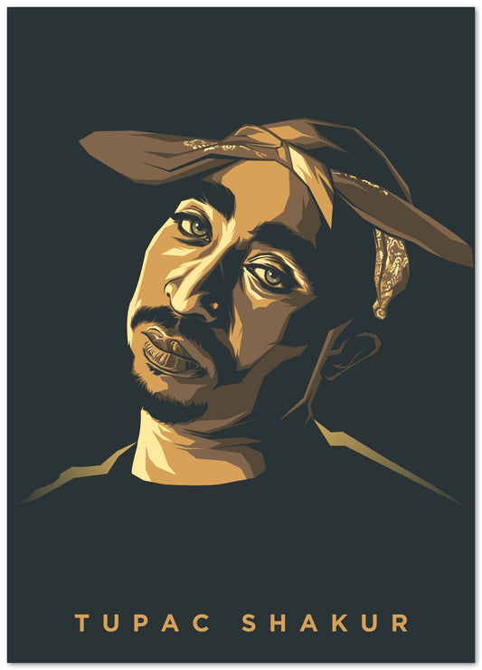 Tupac Shakur Hip Hop Rapper  - @LuckyDream