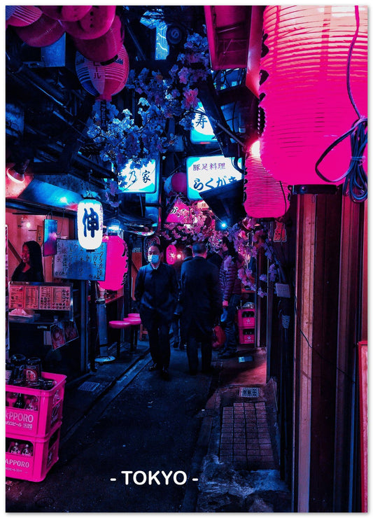 Tokyo Street Neon Synthwave 1 - @JeffNugroho