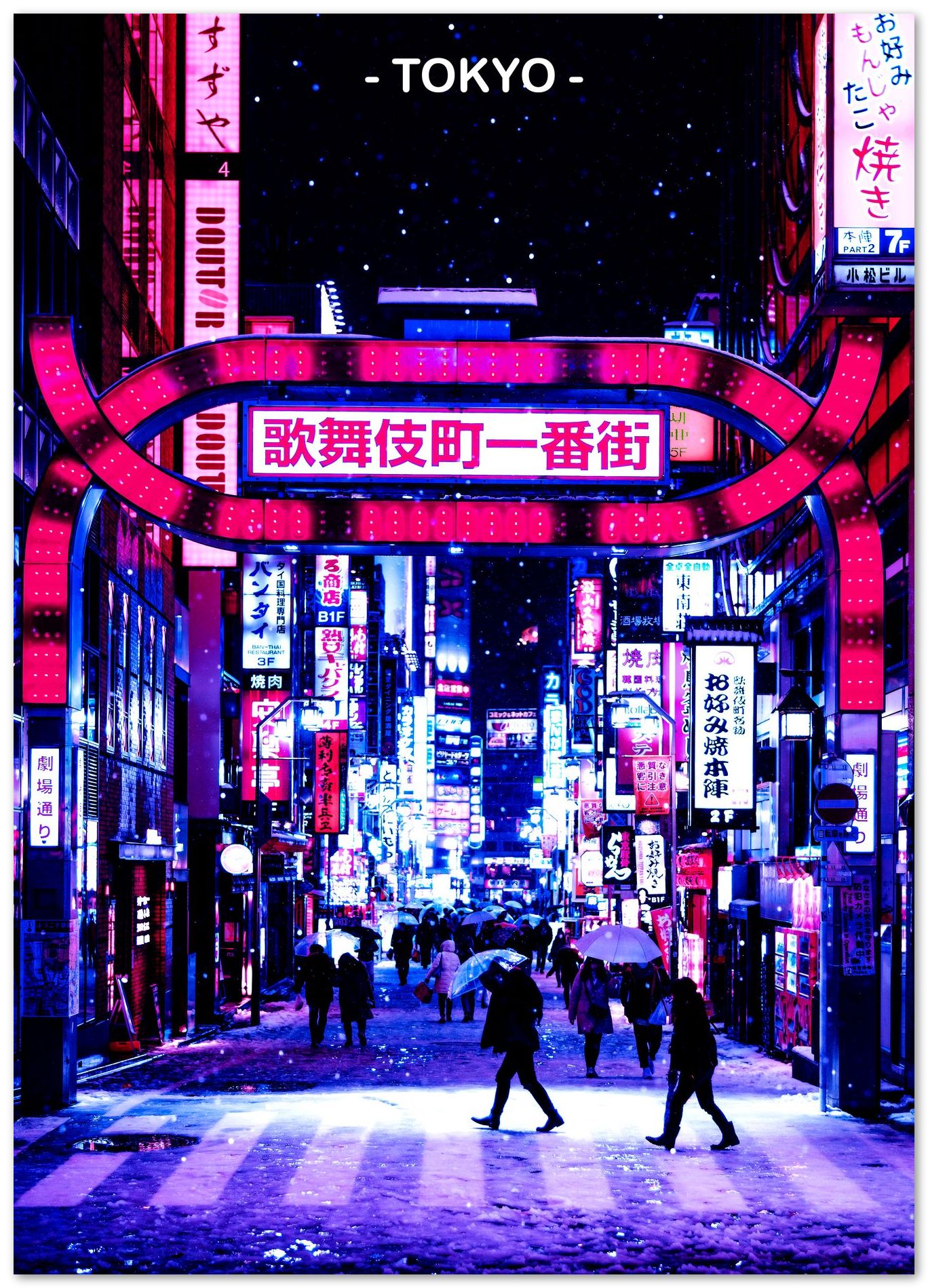 Tokyo Street Neon Synthwave 23 - @JeffNugroho