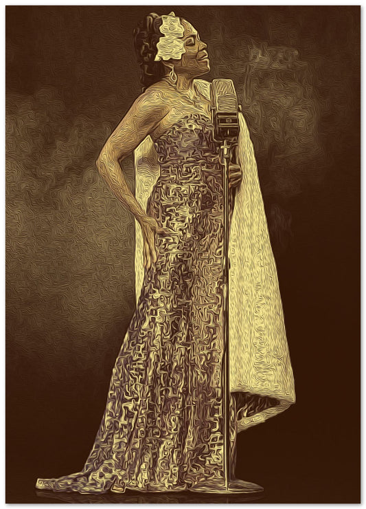 Elegant Billie Holiday Retro Vintage #15 - @oizyproduction