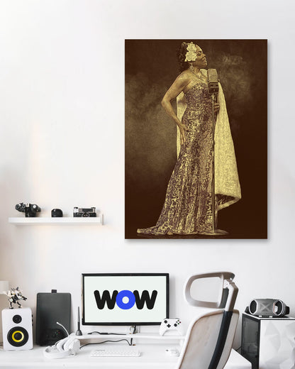 Elegant Billie Holiday Retro Vintage #15 - @oizyproduction