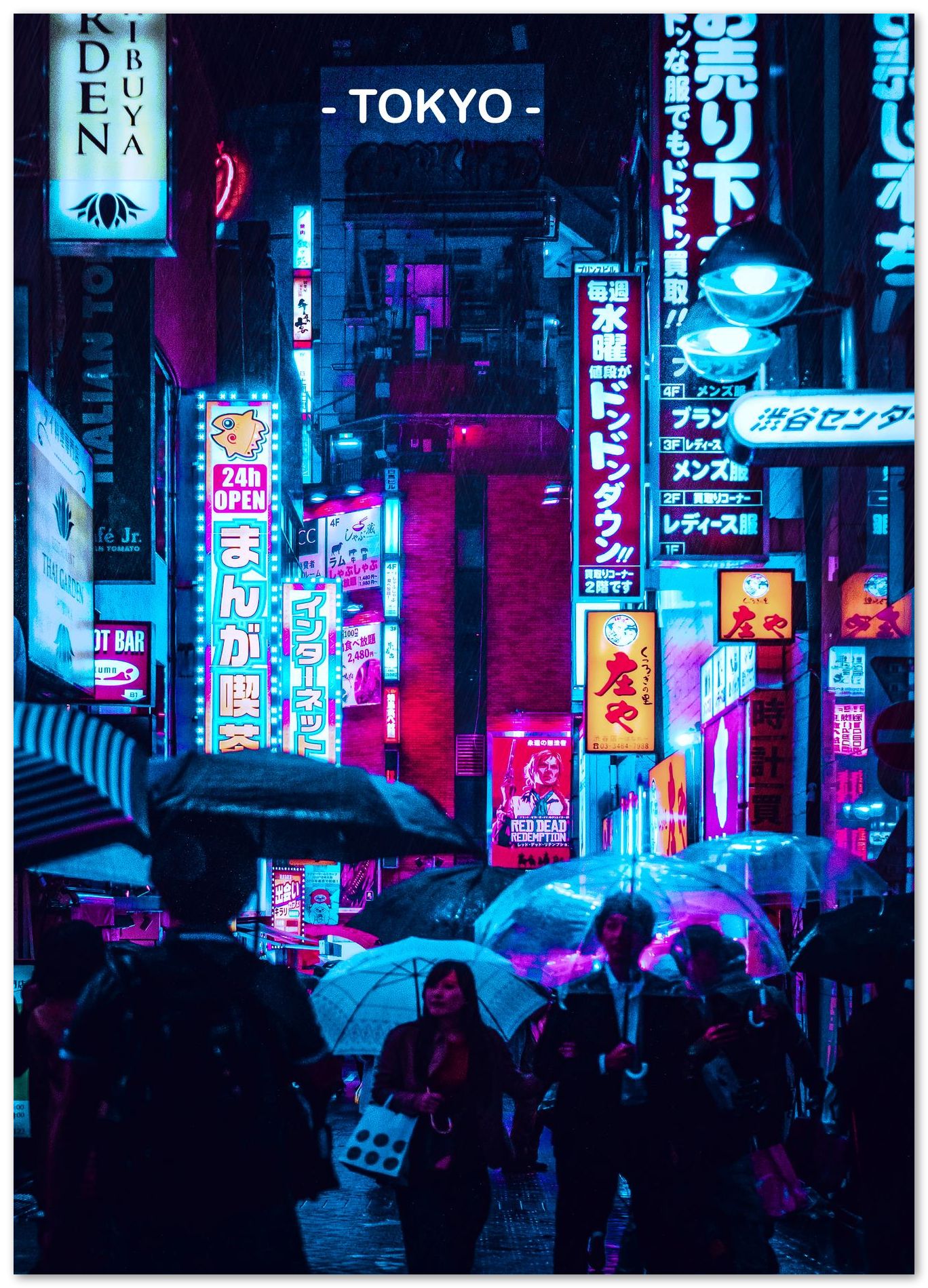 Tokyo Street Neon Synthwave 30 - @JeffNugroho