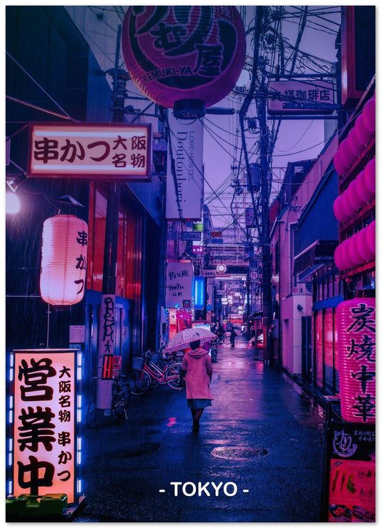 Tokyo Street Neon Synthwave 40 - @JeffNugroho