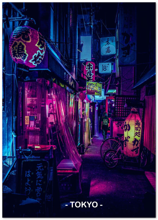 Tokyo Street Neon Synthwave 41 - @JeffNugroho