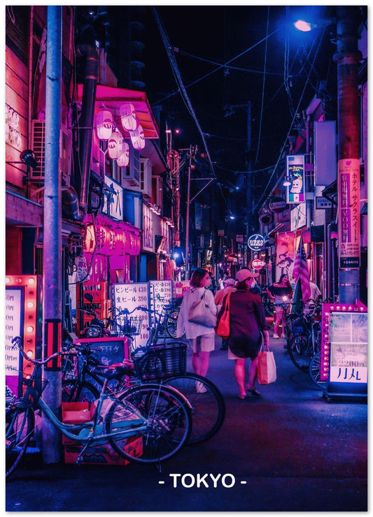 Tokyo Street Neon Synthwave 45 - @JeffNugroho