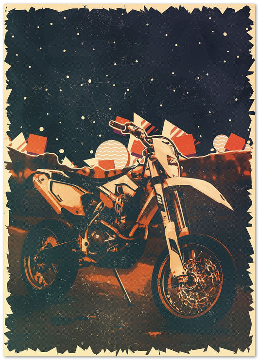 Motorbike Vintage Art  - @ColorizeStudio