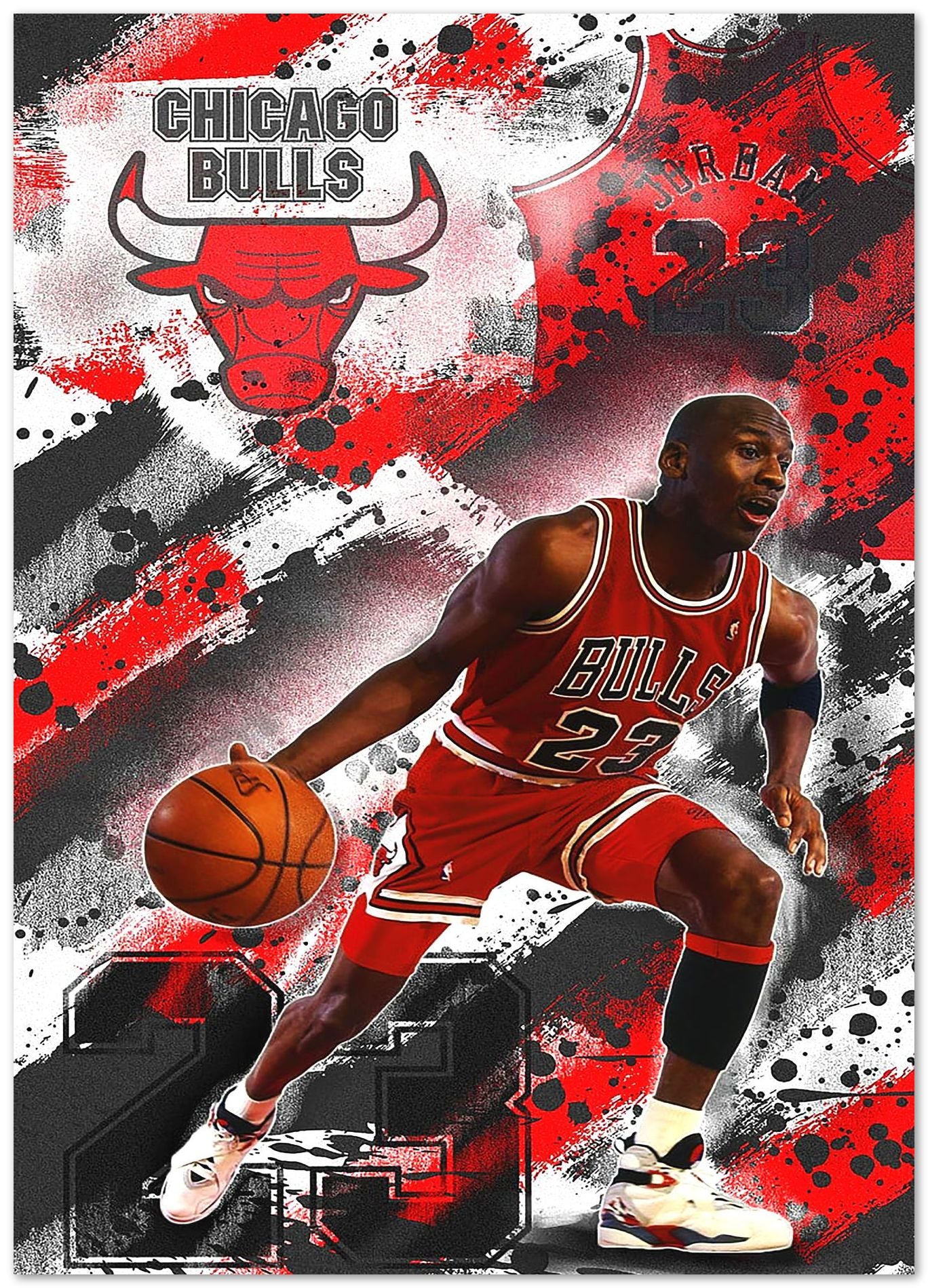 Michael Jordan 10 - @JeffNugroho