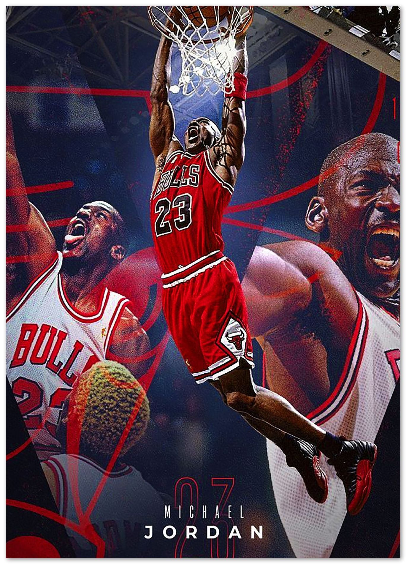 Michael Jordan 18 - @JeffNugroho