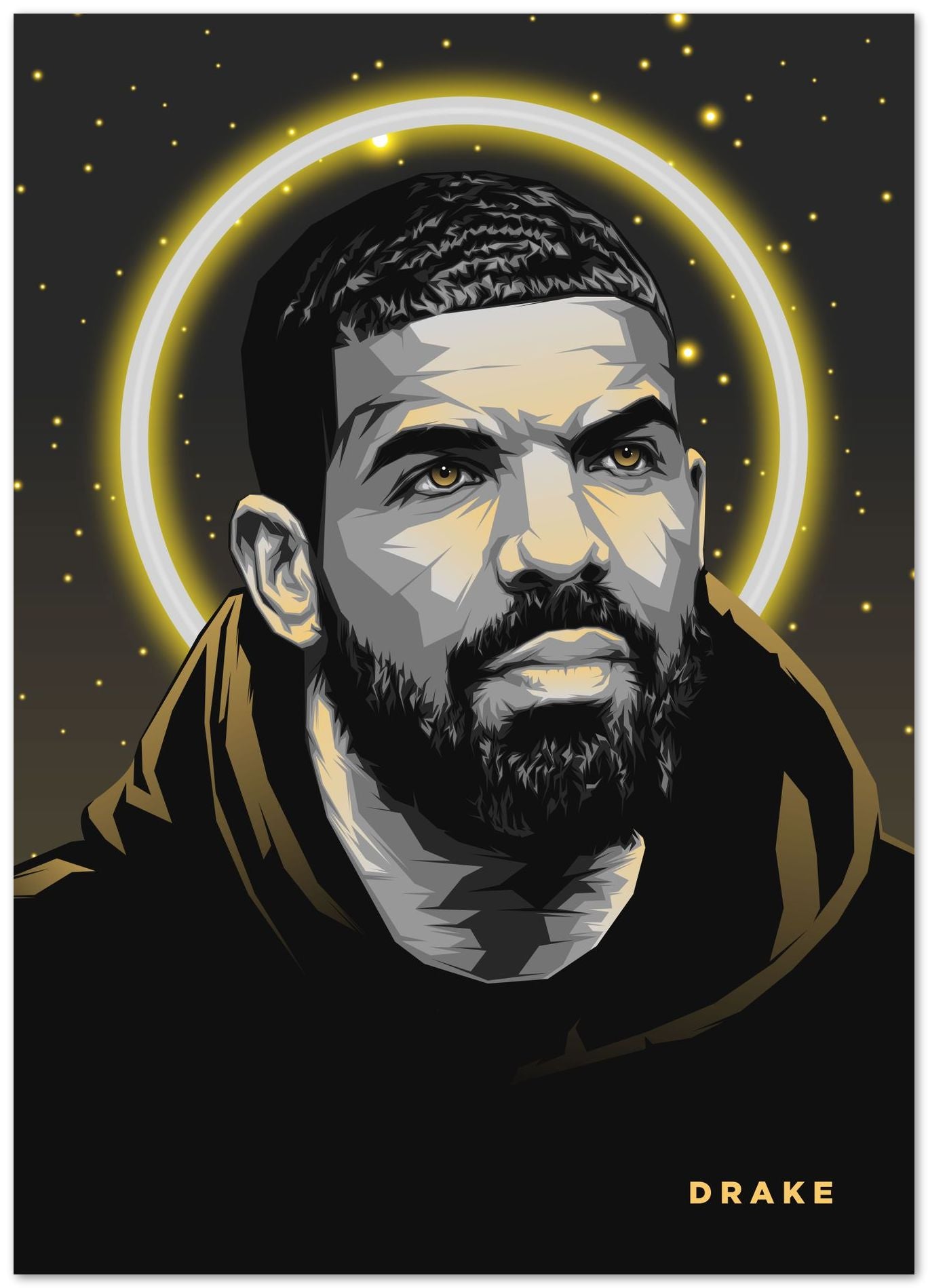 Drake Pop Art Rapper - @LuckyDream