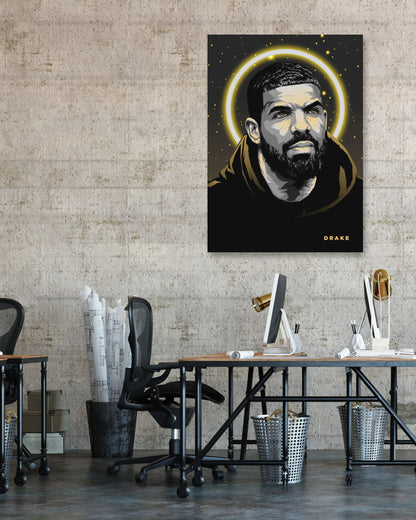 Drake Pop Art Rapper - @LuckyDream