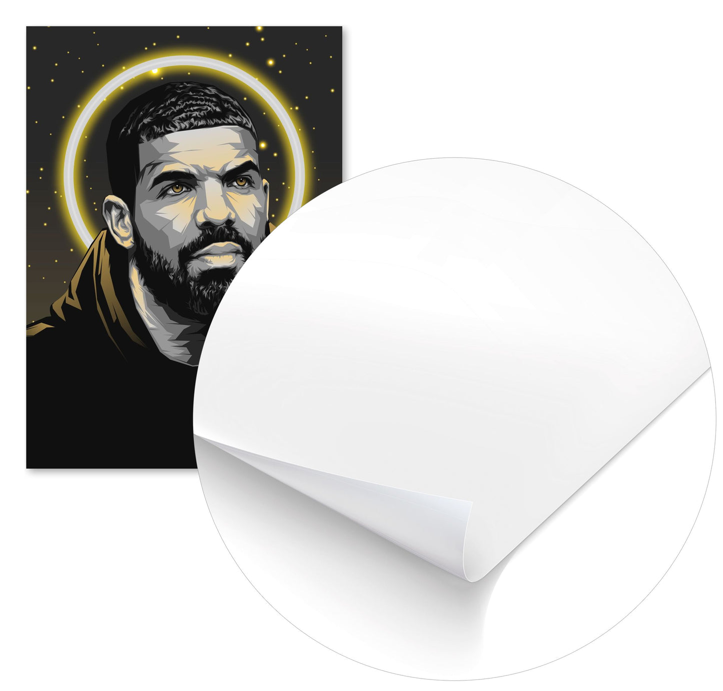 Drake Pop Art Rapper - @LuckyDream