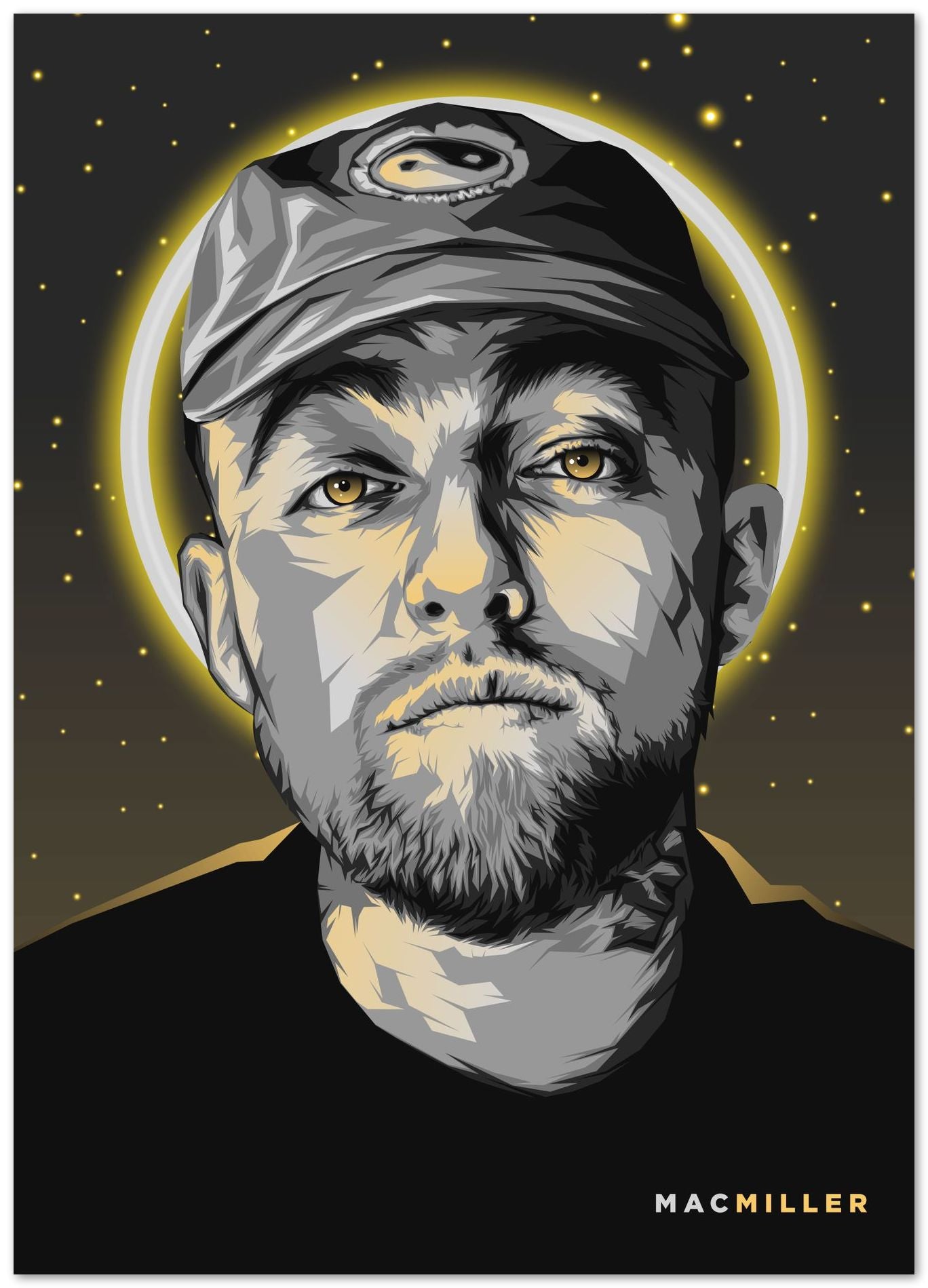 Mac Miller Pop Art - @LuckyDream