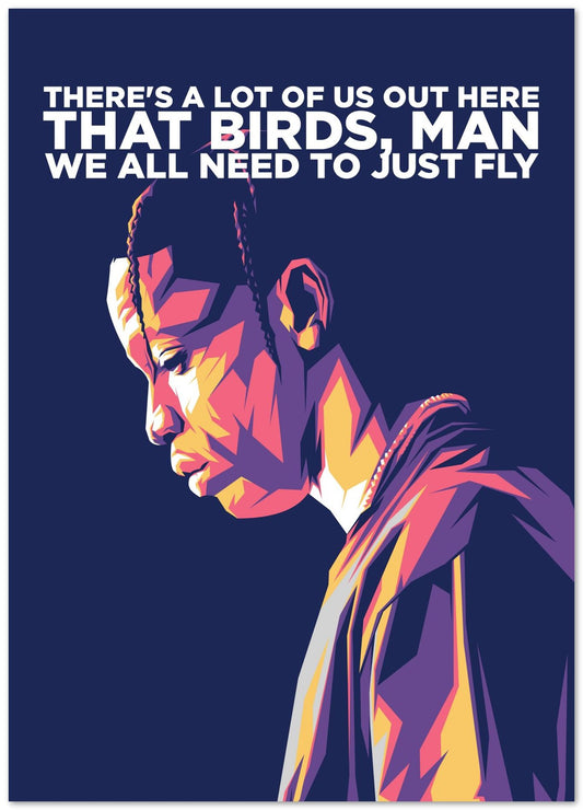 Travis Scott Quotes Retro - @LuckyDream