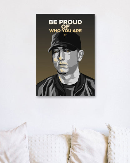 Eminem Pop Art Quotes - @LuckyDream