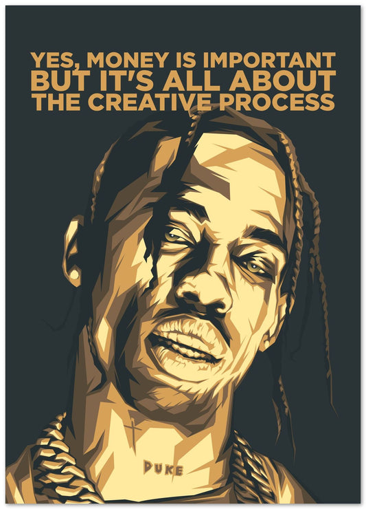 Travis Scott Quotes Rapper - @LuckyDream