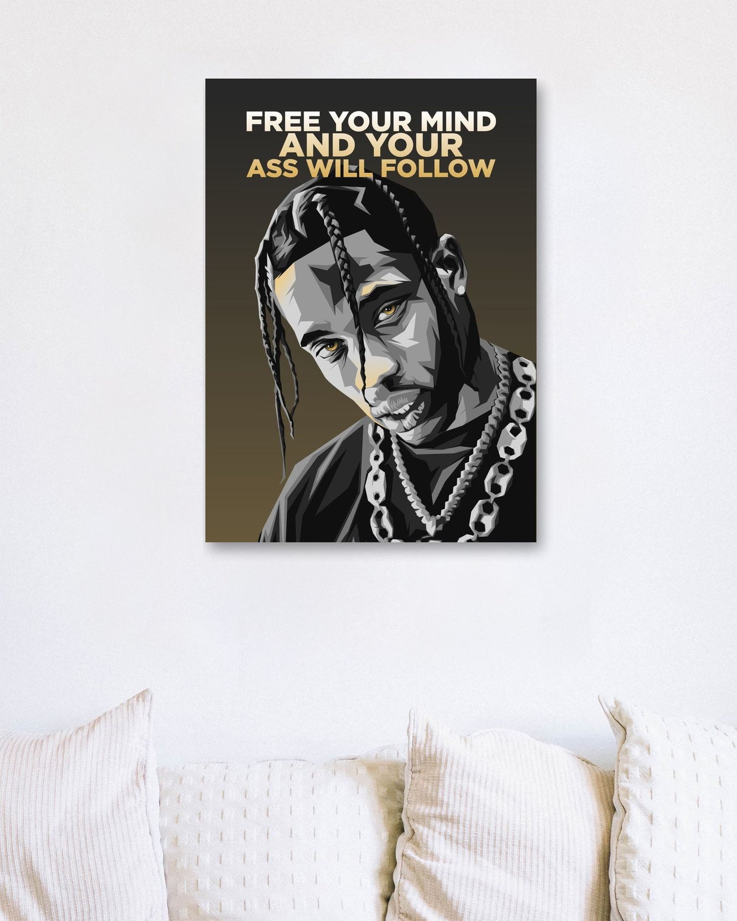 Travis Scott Quotes Art - @LuckyDream