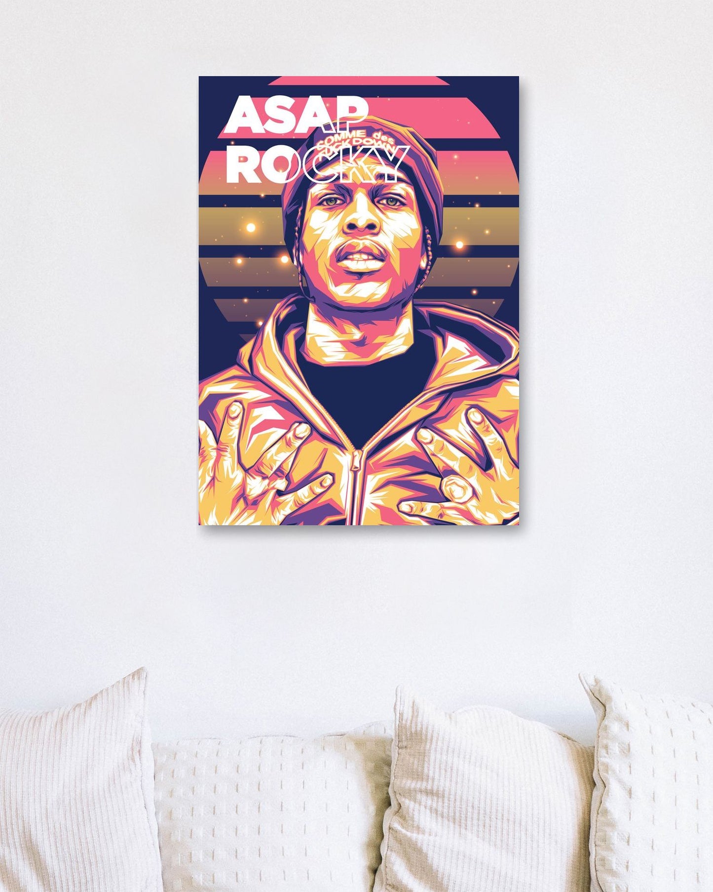 Asap Rocky Pop Art 1 - @LuckyDream