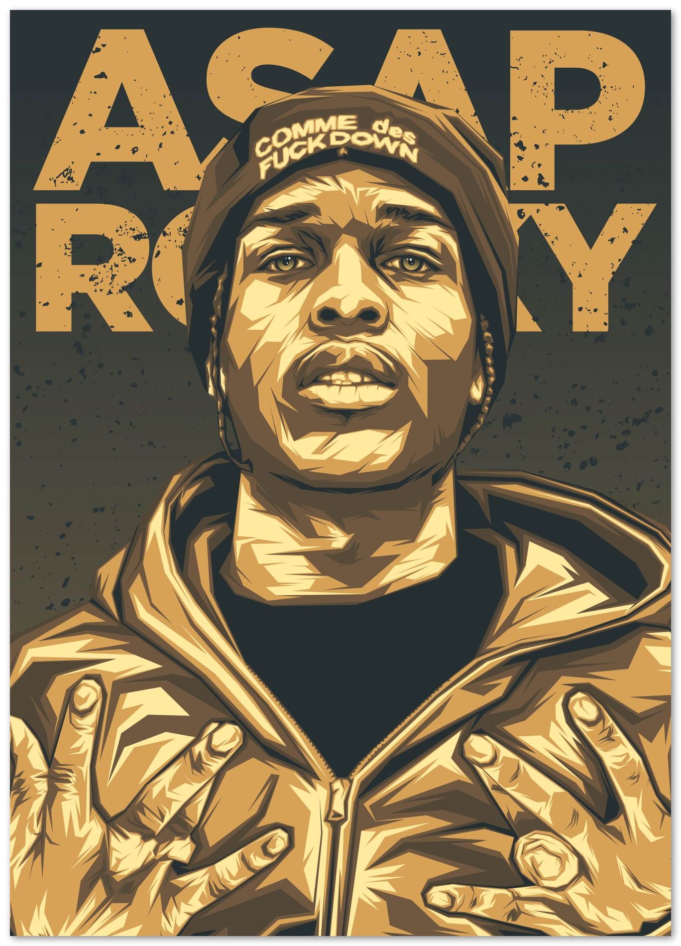 Asap Rocky Pop Art 2 - @LuckyDream