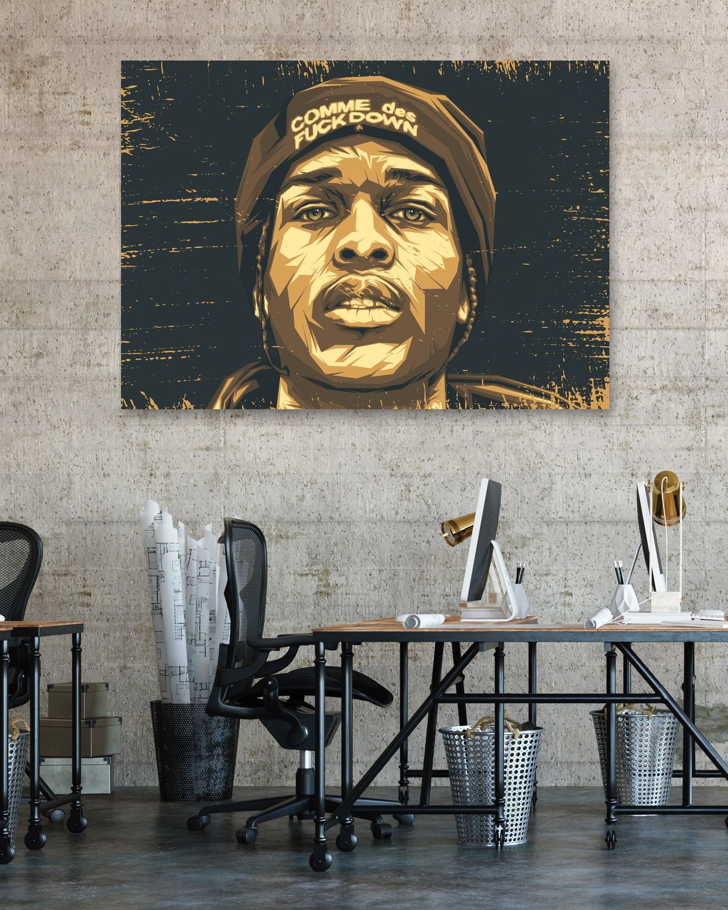 Asap Rocky Pop Art 3 - @LuckyDream