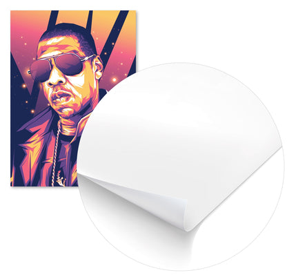 Jay Z Pop Art 1 - @LuckyDream