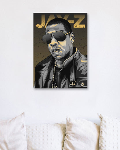 Jay Z Pop Art 3 - @LuckyDream