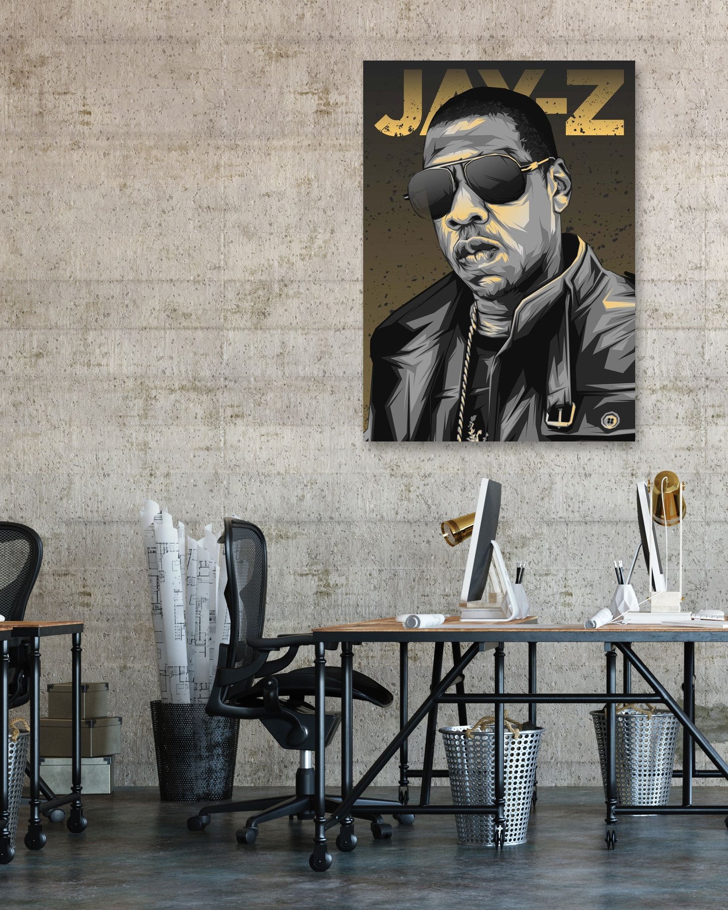 Jay Z Pop Art 3 - @LuckyDream