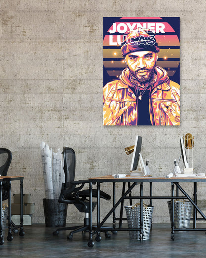 Joyner Lucas Pop Art 1 - @LuckyDream