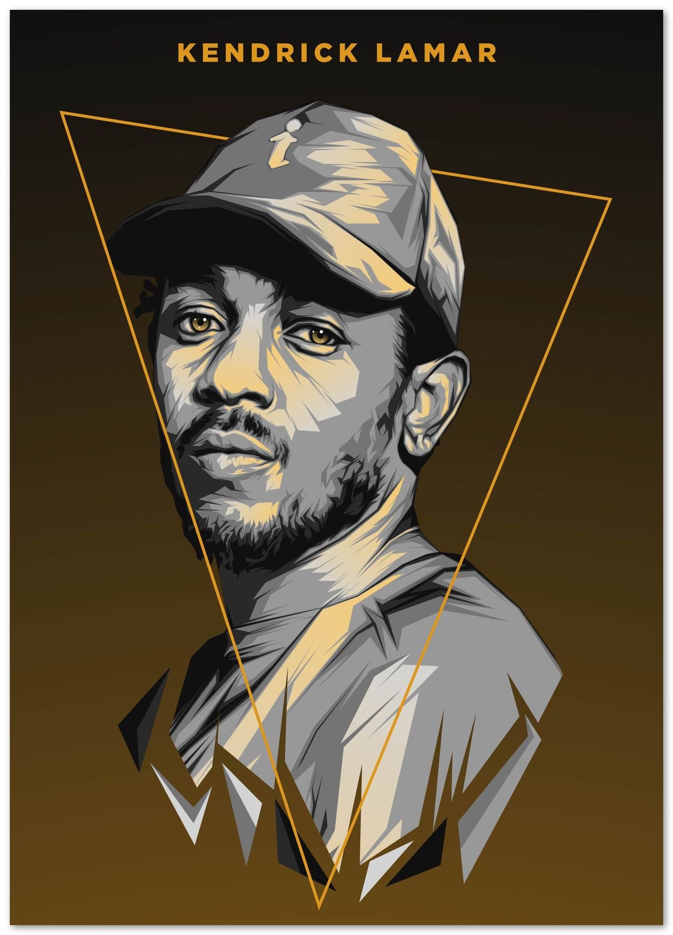 Kendrick Lamar Pop Art 1 - @LuckyDream