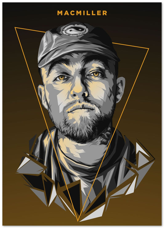 Mac Miller Pop Art 1 - @LuckyDream