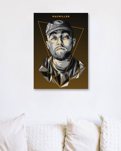 Mac Miller Pop Art 1 - @LuckyDream