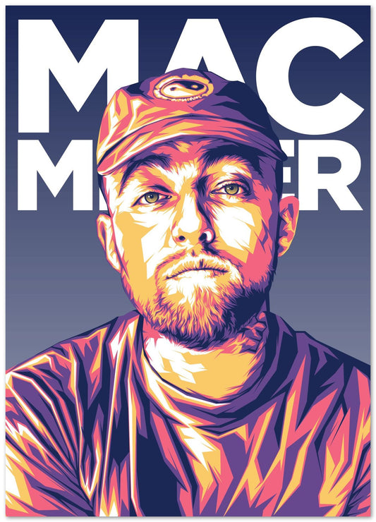 Mac Miller Pop Art 3 - @LuckyDream