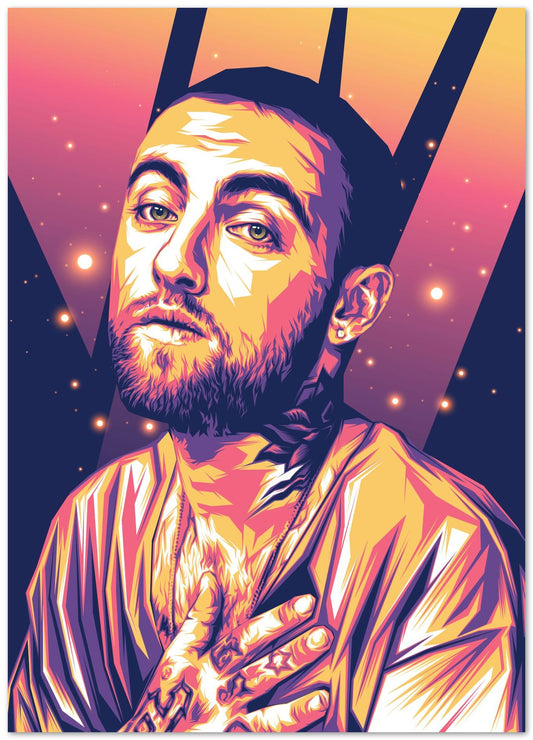 Mac Miller Pop Art 4 - @LuckyDream