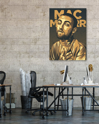 Mac Miller Pop Art 5 - @LuckyDream