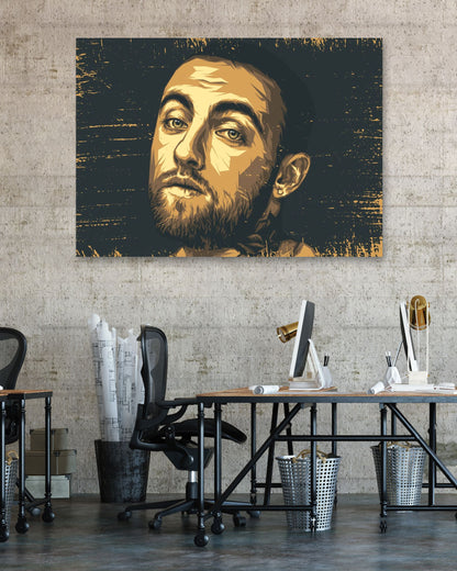 Mac Miller Pop Art 6 - @LuckyDream