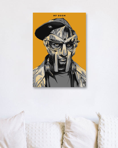 MF Doom Pop Art 1 - @LuckyDream