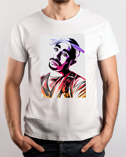 Tupac Shakur Color Art - @LuckyDream