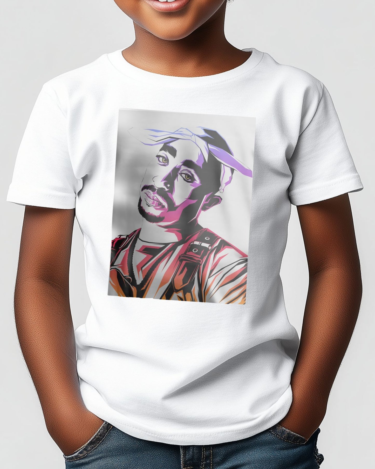 Tupac Shakur Color Art - @LuckyDream