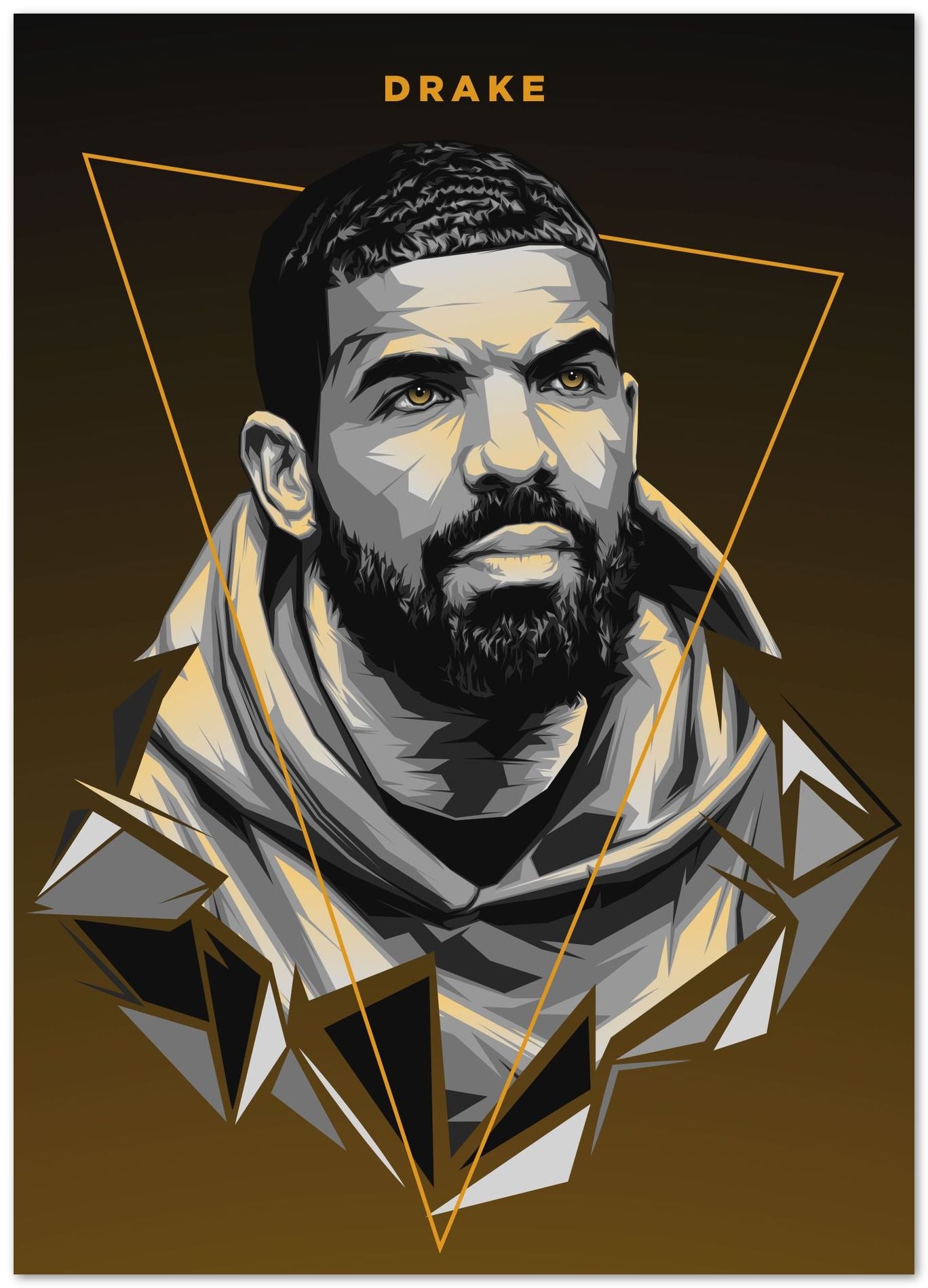 Drake Pop Art 1 - @LuckyDream