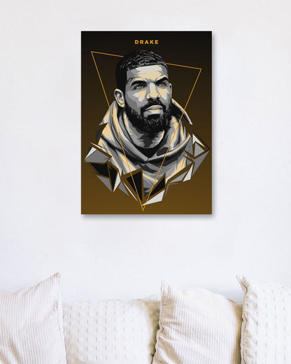 Drake Pop Art 1 - @LuckyDream